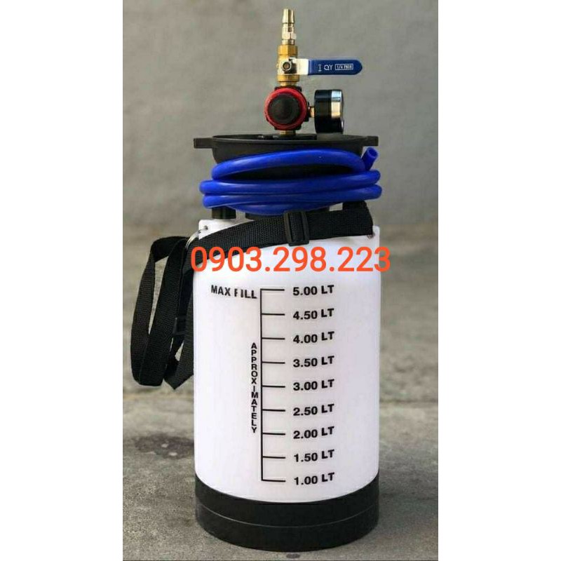 Bình bơm dầu cầu , dầu hộp số tự động ôtô bằng khí nén