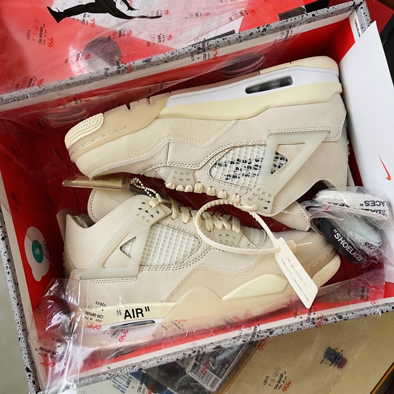 giày Air Jordan 4 off White [SneakerHN]