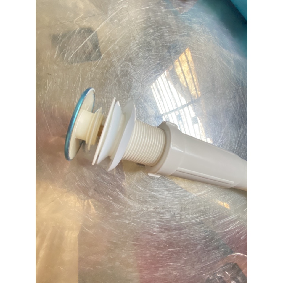Ống xả ruột gà lavabo chống hôi, xả xi phông chậu rửa mặt