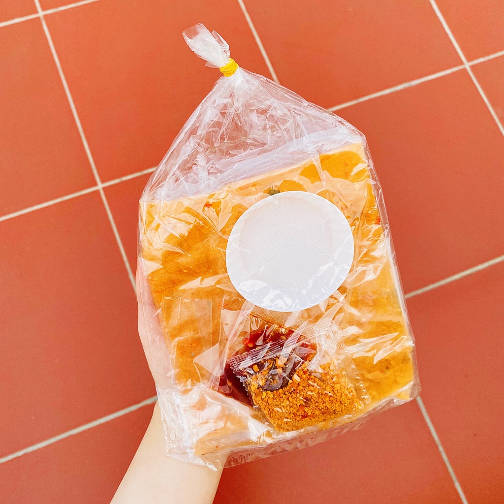 Bánh Tráng Chấm UNIN Bánh Tráng Sốt Muối Nước Chấm Thần Thánh Kèm Bánh Kèm Sốt Siêu Ngon BT002