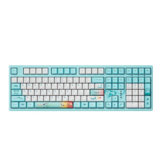 [Mã SKAMA07 giảm 8% đơn 250k]Bàn phím cơ AKKO 3108 v2 Monet’s Pond (Akko switch v2) - 104 phím