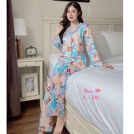 Bộ Thun Lạnh in 3D Cao Cấp Không Bong Tróc - THUN Cao Cấp Mát Lạnh Cầm Nặng Tay Hàng có SizeGiảm 10K Đơn 200K