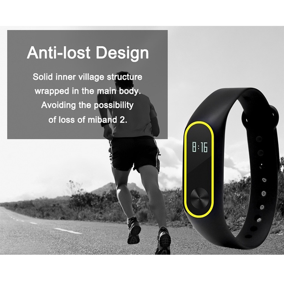 Dây Đeo Thay Thế Cho Đồng Hồ Thông Minh Xiaomi Mi Band 2