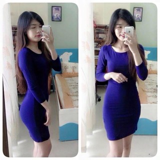 Đầm thun body F21