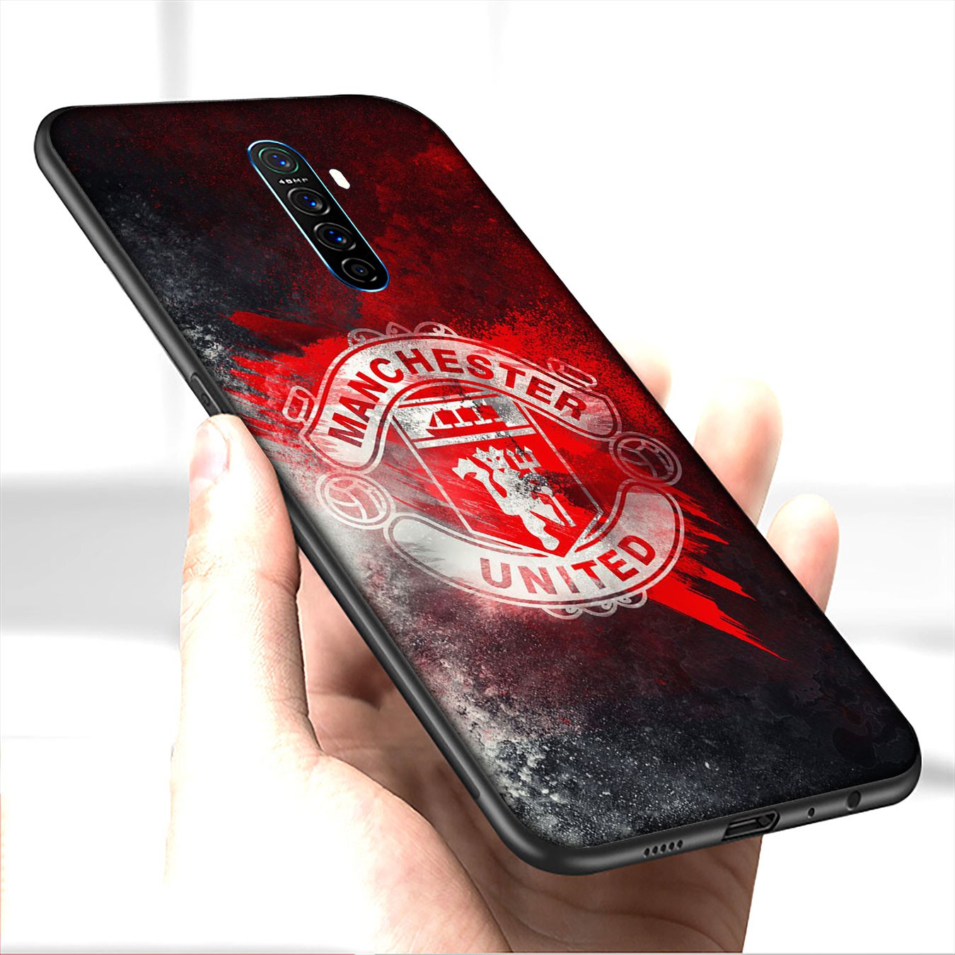 Ốp lưng điện thoại Silicone mềm cho Samsung Galaxy A10 A20 A30 A50 A21S A10S A20S A30S A50S hình Manchester United FC