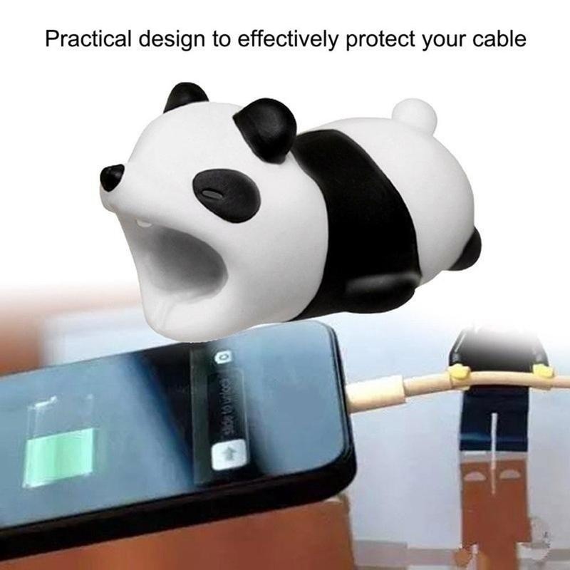 Phụ kiện bảo vệ đầu sạc điện thoại hình thú ngộ nghĩnh