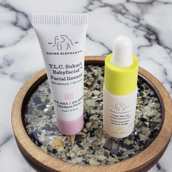 Mặt nạ trẻ hoá da Drunk Elephant T.L.C Sukari BabyFacial 5ml