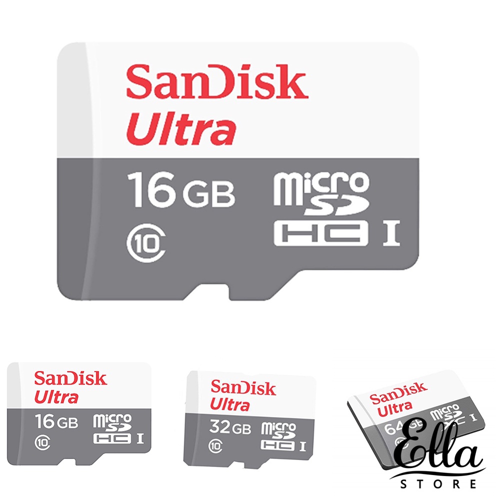 Thẻ Nhớ Micro SD Tốc Độ Cao SanDisk 16 / 32 / 64GB