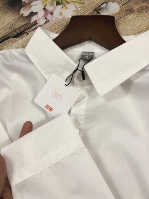 Áo sơ mi nữ dài tay trắng, xanh, áo nữ chất vải công sở cao cấp | BigBuy360 - bigbuy360.vn