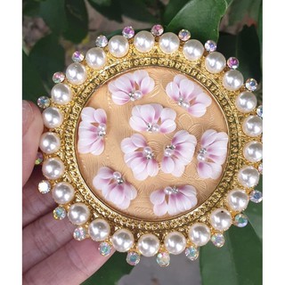 Hoa bột gắn móng, hoa gắn móng chân ( 1 bông )