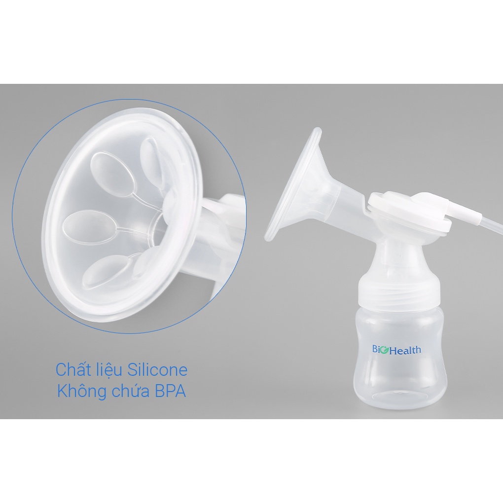 ✅ BIOHEALTH IE BASIC - Máy hút sữa điện đôi, nhựa PP và silicone không chứa BPA an toàn cho trẻ (Chính hãng - Úc)