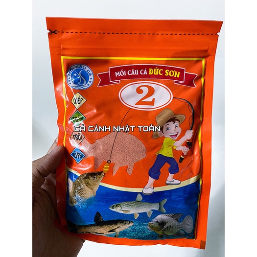 MỒI CÂU CÁ ĐỨC SƠN SỐ 2 CÁM CHẤT LƯỢNG 250G