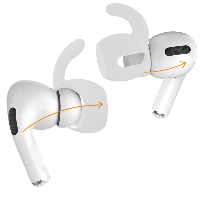 Set 3 Cặp Nút Bọc Đầu Tai Nghe Bằng Silicon Mềm Cho Airpods Pro