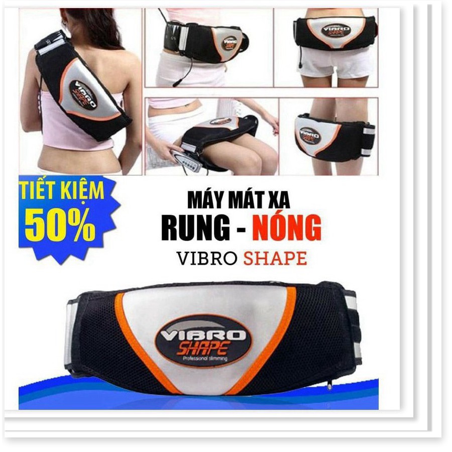 Máy Giảm Béo Toàn Thân,Đai Rung Nóng Đánh Tan Mỡ Thừa,Máy Giảm Mỡ Bụng Cho Nam Nữ VIBRO SHAPE