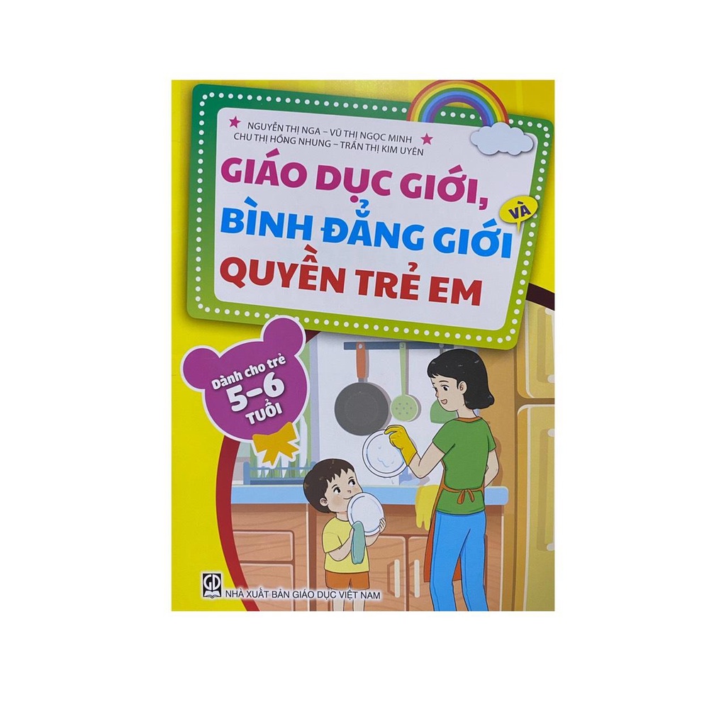 Sách - Giáo dục giới bình đằng giới và quyền trẻ em dành cho trẻ 5-6 tuổi