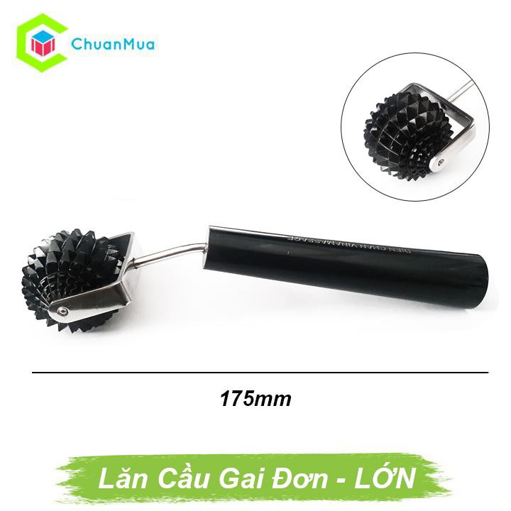 Lăn Cầu Gai Đơn Lớn Sừng - Dụng Cụ Diện Chẩn LOẠI 1 ( Phụ Kiện Massage VINA Chuẩn Cây Điện Chấn Nhấn Huyệt Mát Xa )