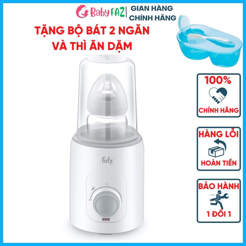 Máy hâm sữa fatz tiệt trùng cầm tay Fatzbaby Mono 6 FB3001TN