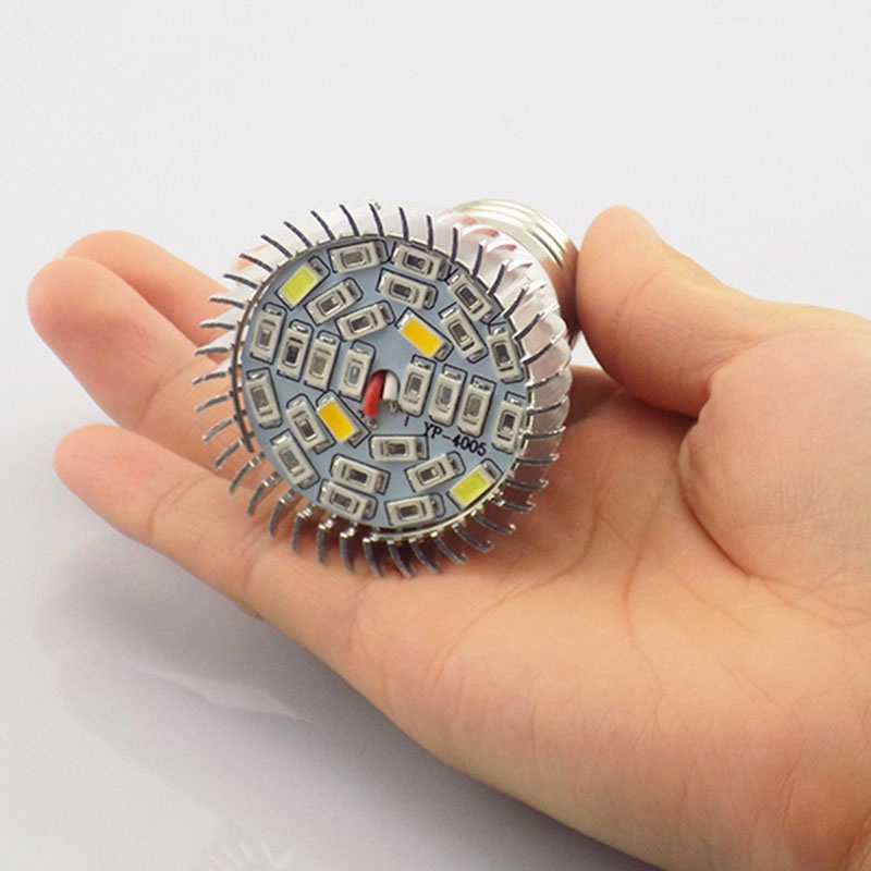 Đèn LED Tăng Trưởng Làm Từ Kim Tuyến E27 220V VNK2 18LED 28 LED 28 Bóng E27 220V