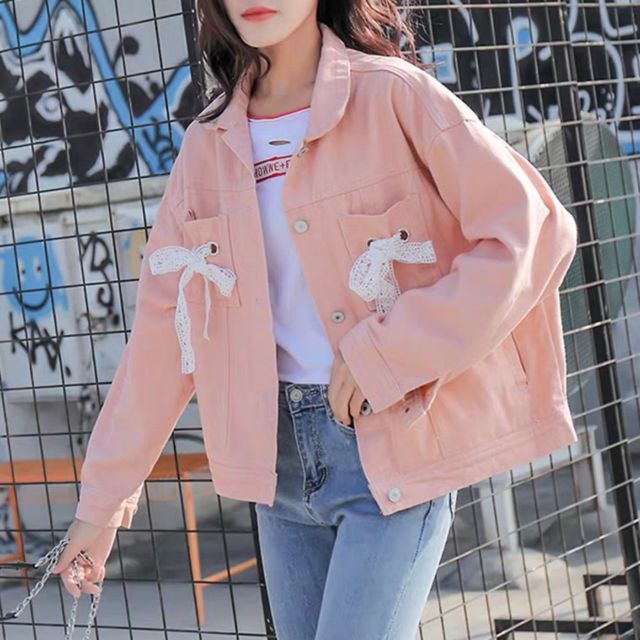 Áo khoát kaki nữ phon rộng uizaang hàng quốc