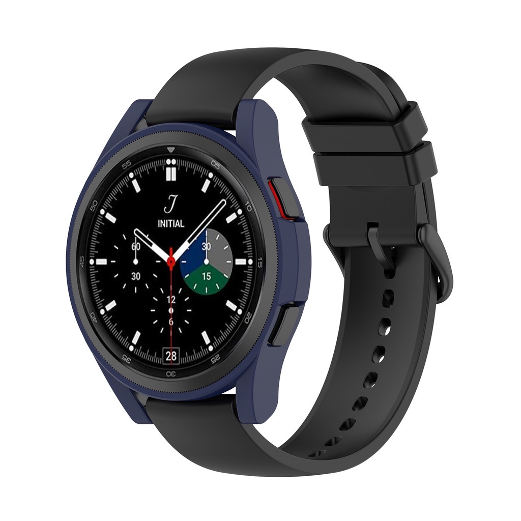 Vỏ pc bảo vệ mặt đồng hồ thông minh thích hợp cho samsung galaxy watch 4 44mm 40mm classic 46mm 42mm