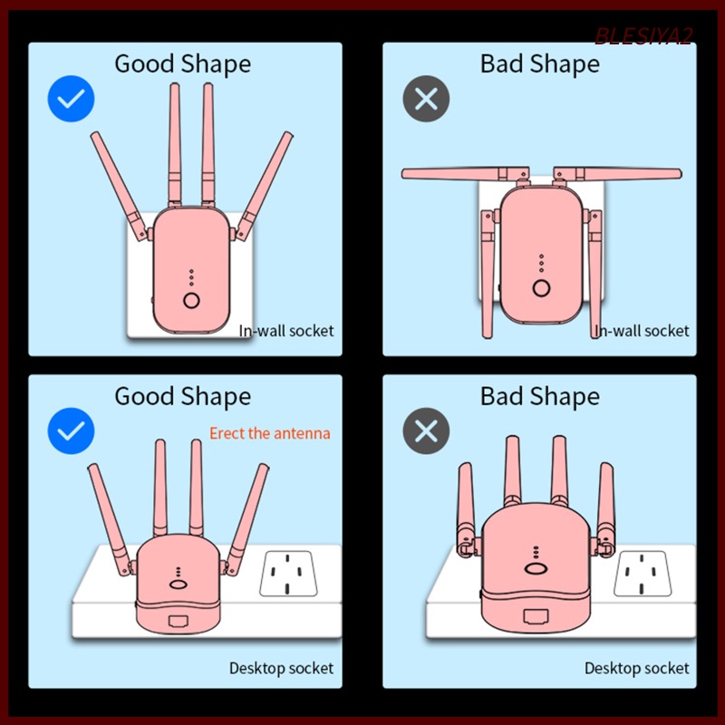 Thiết Bị Khuếch Đại Tín Hiệu Wifi Băng Tần Kép 2.4g / 5g 1200mbps | BigBuy360 - bigbuy360.vn