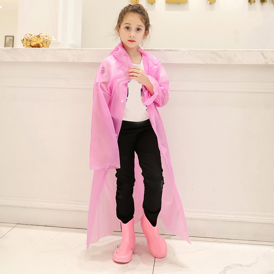 Áo Mưa Không Thấm Nước Thân Thiện Với Môi Trường Cho Bé