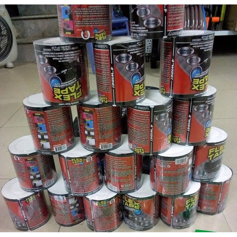 BĂNG KEO CHỊU NƯỚC SIÊU DÍNH THÔNG MINH FLEX TAPE ( Freeship Toàn Quốc )