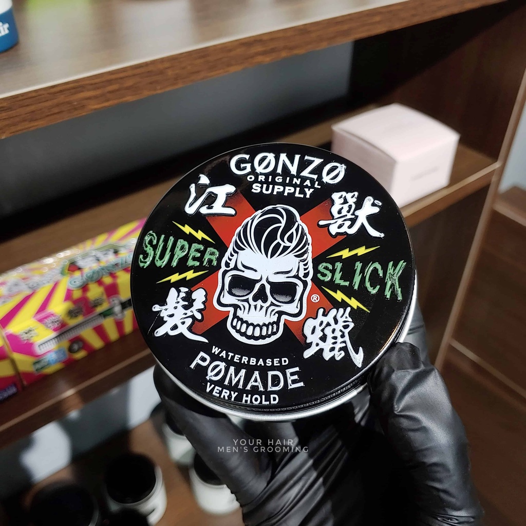 Pomade tạo kiểu GONZO SUPER SLICK POMADE | Heavy Hold