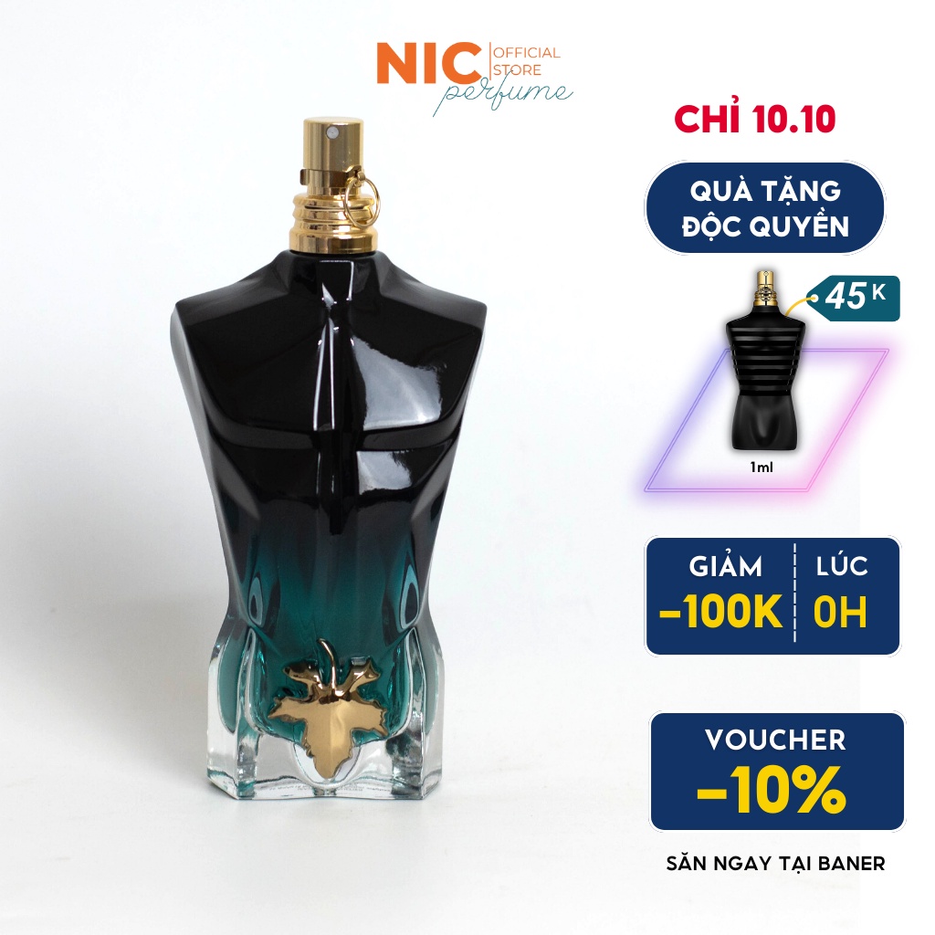 Nước hoa nam JPG Le Beau Le Parfum 10ml/5ml chính hãng thơm lâu ngọt ngào
