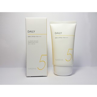 KEM CHỐNG NẮNG HẰNG NGÀY MISSHA ALL AROUND SAFE BLOCK DAILY SUN SPF50+/P++++
