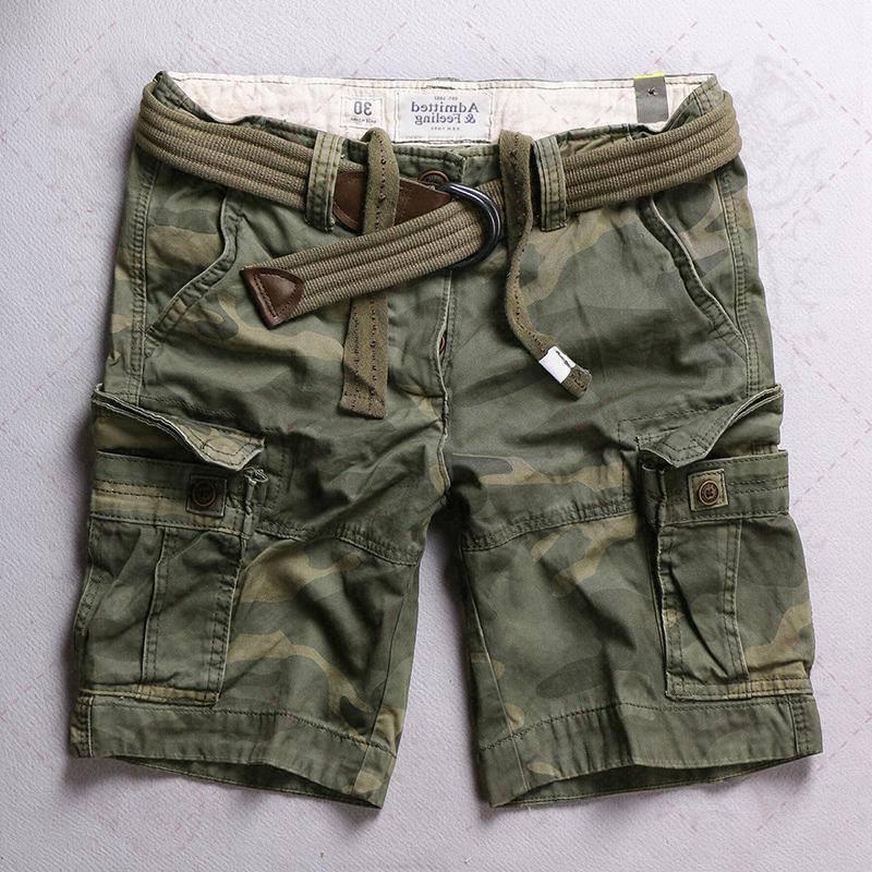 QUẦN SHORT ABERCROMBIE＆FITCH CAGO CAMO