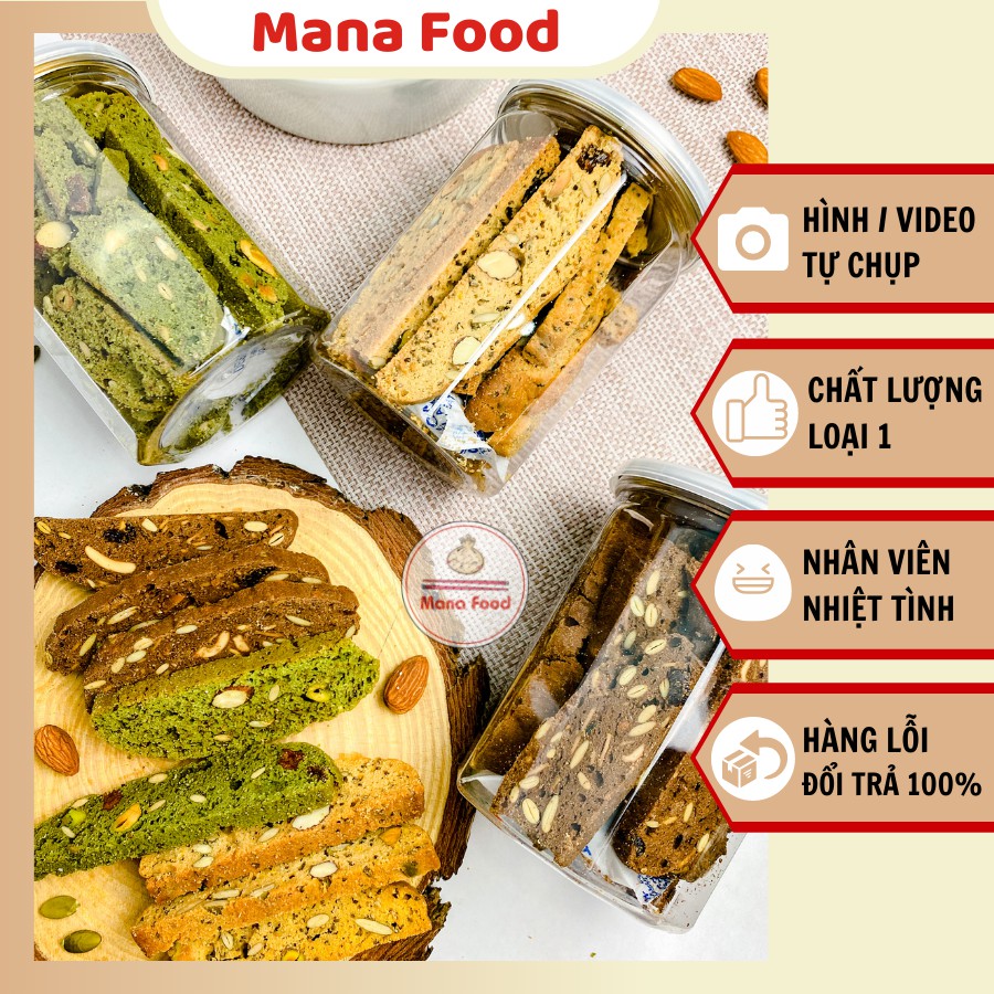 Bánh Biscotti Mana Food 250G