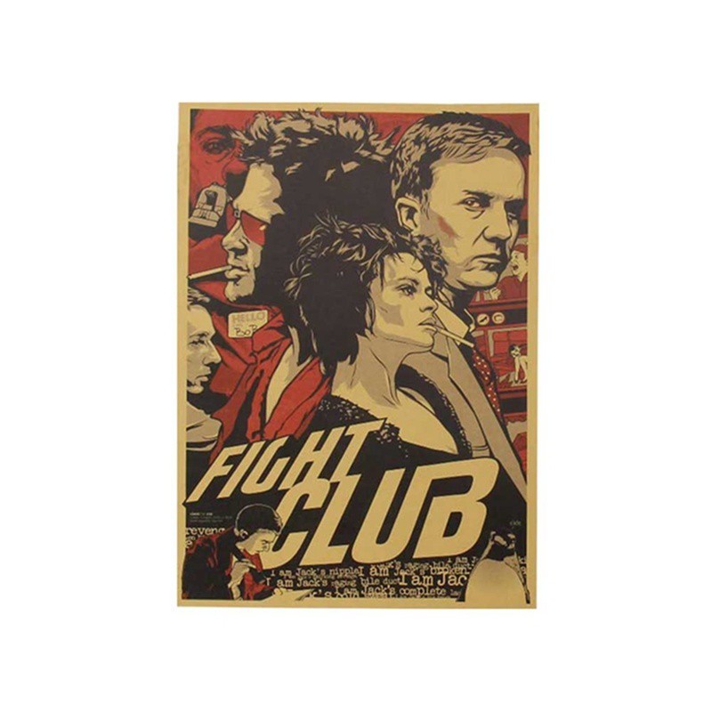 Tấm áp phích in hình phong cách retro độc đáo kích thước 51.5*35cm | BigBuy360 - bigbuy360.vn