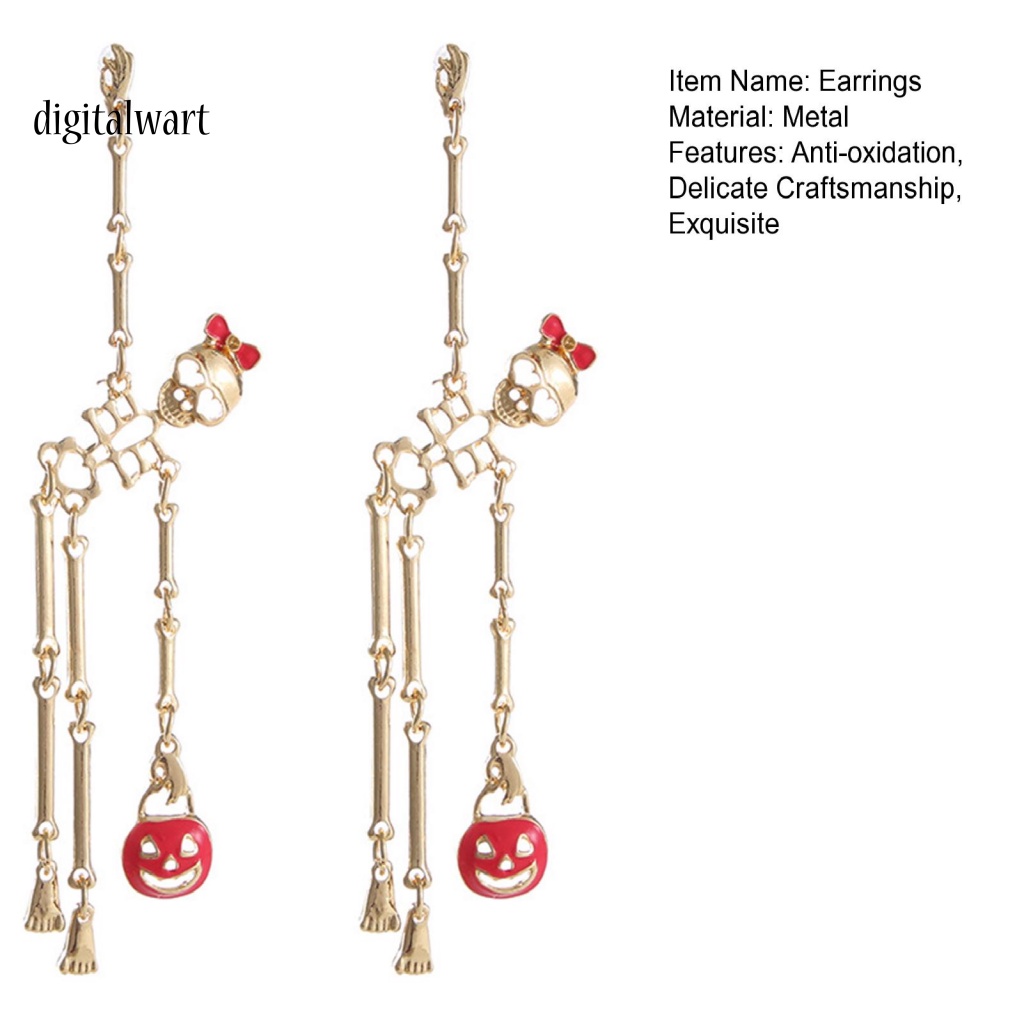 Kỹ Thuật Số| 1 Đôi Bông Tai Hình Ma Phong Cách Punk Dành Cho Nữ