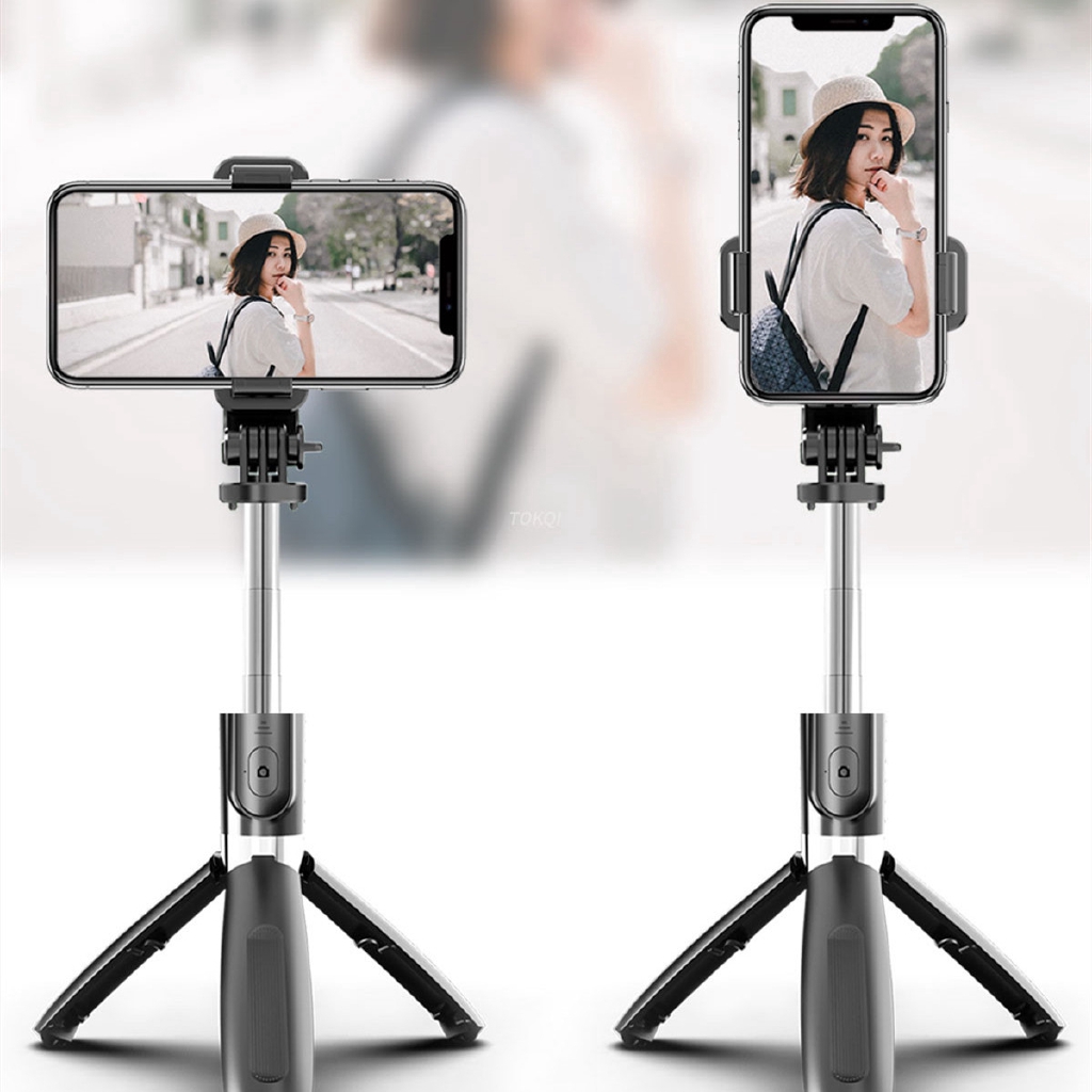 Gậy Chụp Ảnh Selfie TL02 Kết Nối Bluetooth, Gậy selfie blutooth có thể xoay ngang dọc,Kéo dài 100cm, Tamina | BigBuy360 - bigbuy360.vn