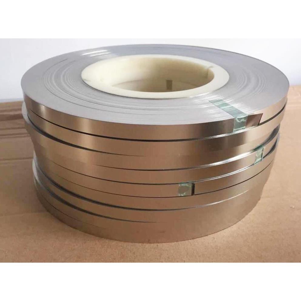 Kẽm hàn cell pin cuộn đơn 1 mét kẽm kích thước 0.15*8mm NPS