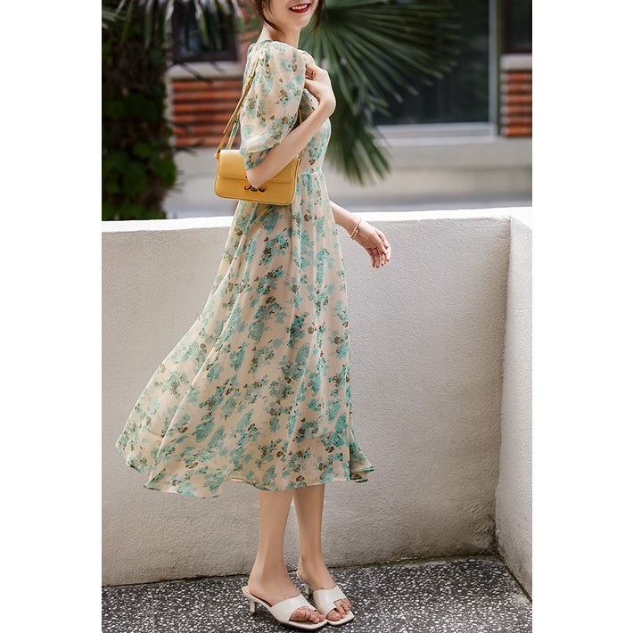 NC1822 Đầm xoè ngắn tay nữ hè hàng nhập