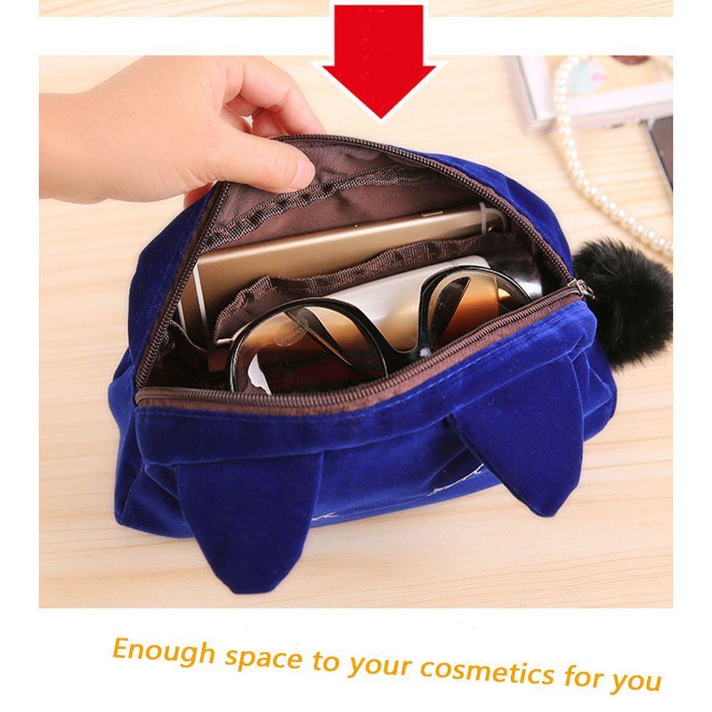 Túi Đựng Đồ Trang Điểm Đa Năng Hình Mèo Dễ Thương