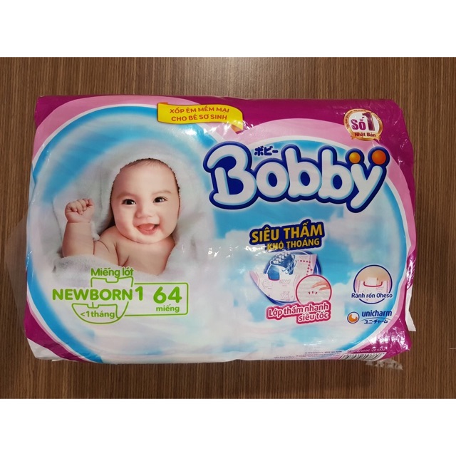 Miếng Lót Bobby Newborn 1 64 Miếng