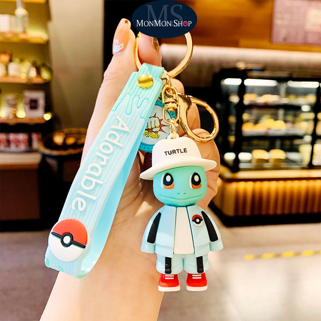 Móc Khóa Pokemon 🧸 Móc Khóa Anime siêu kute chất lượng đảm bảo