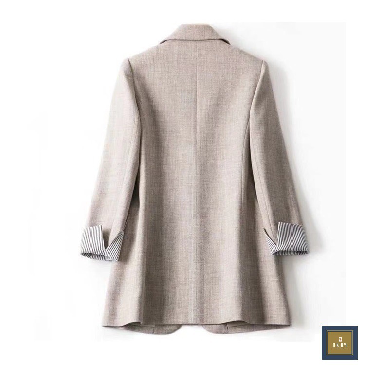 Áo blazer trơn nữ đẹp phối tay phong cách Hàn Quốc | BigBuy360 - bigbuy360.vn