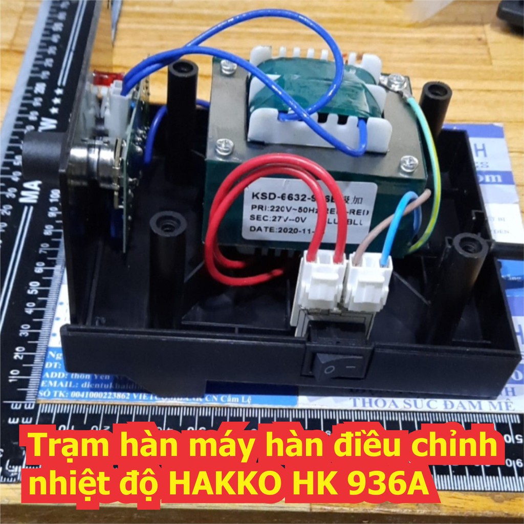 Trạm hàn máy hàn điều chỉnh nhiệt độ HAKKO HK 936 kde7224