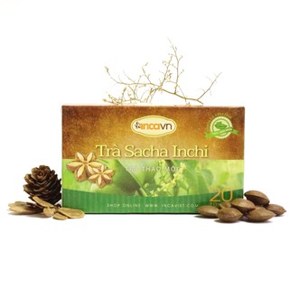 Trà thảo mộc Sacha Inchi túi lọc Incavn (40g)