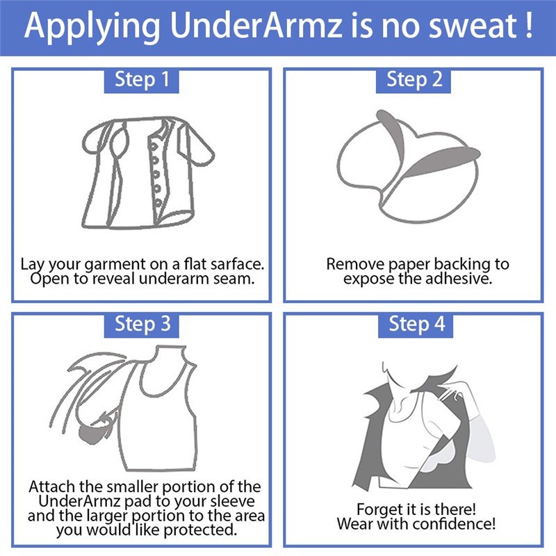 Miếng dán khử mùi hôi thấm hút mồ hôi vùng dưới cánh tay cho nam và nữ phiên bản nâng cấp