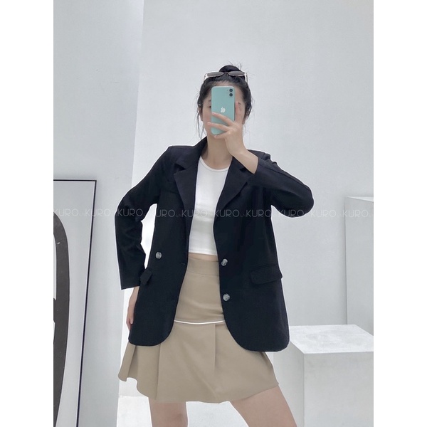 Áo blazer 2 lớp form rộng 3 màu | BigBuy360 - bigbuy360.vn