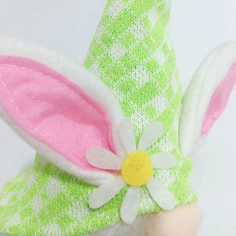 Trứng Lễ Phục Sinh Bằng Lông Nhung Thủ Công Không Mặt Trang Trí Cho Búp Bê Dwarf Swedish Tomte Elf