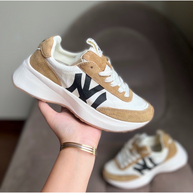 Giày thể thao sneaker MLB CHUNKY JOGGER độn đế bản cao cấp ảnh thật tự chụp + freeship
