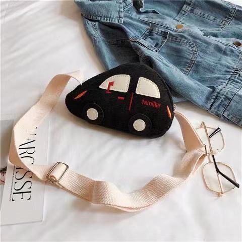 Túi đeo vai hình ô tô nhiều màu cho bé trai & bé gái N01103