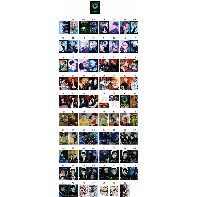 Album Ảnh 80 Trang Kpop Straykids Bộ Sưu Tập Lomo Thẻ Đánh Dấu Trang