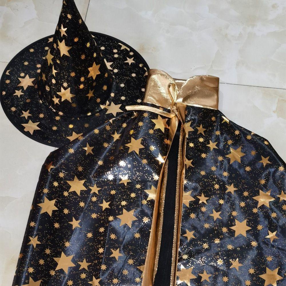 Áo Choàng Hóa Trang Phù Thủy Nhân Dịp Halloween KENT1 Cho Bé